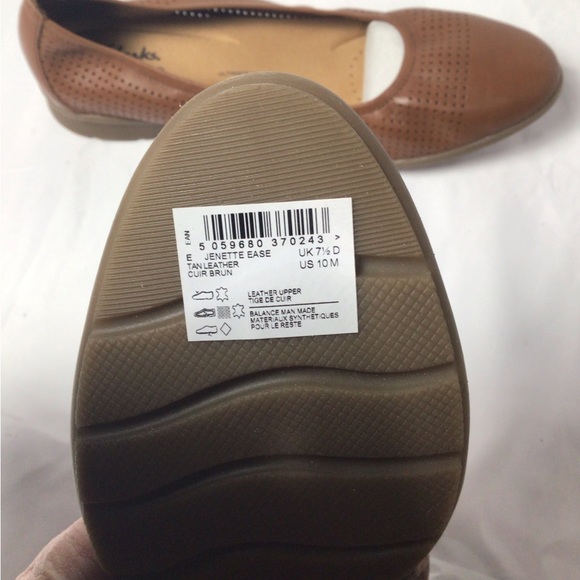 Clarks Women's Jenette Ease Ballet Flat Sz 10 - Picture 6 of 7